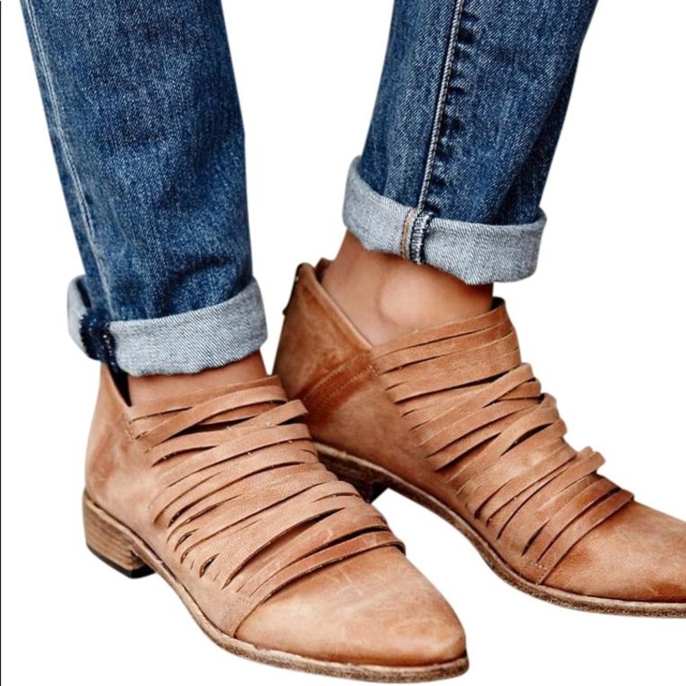 Free People Lost Valley Ankle Boot, size 40